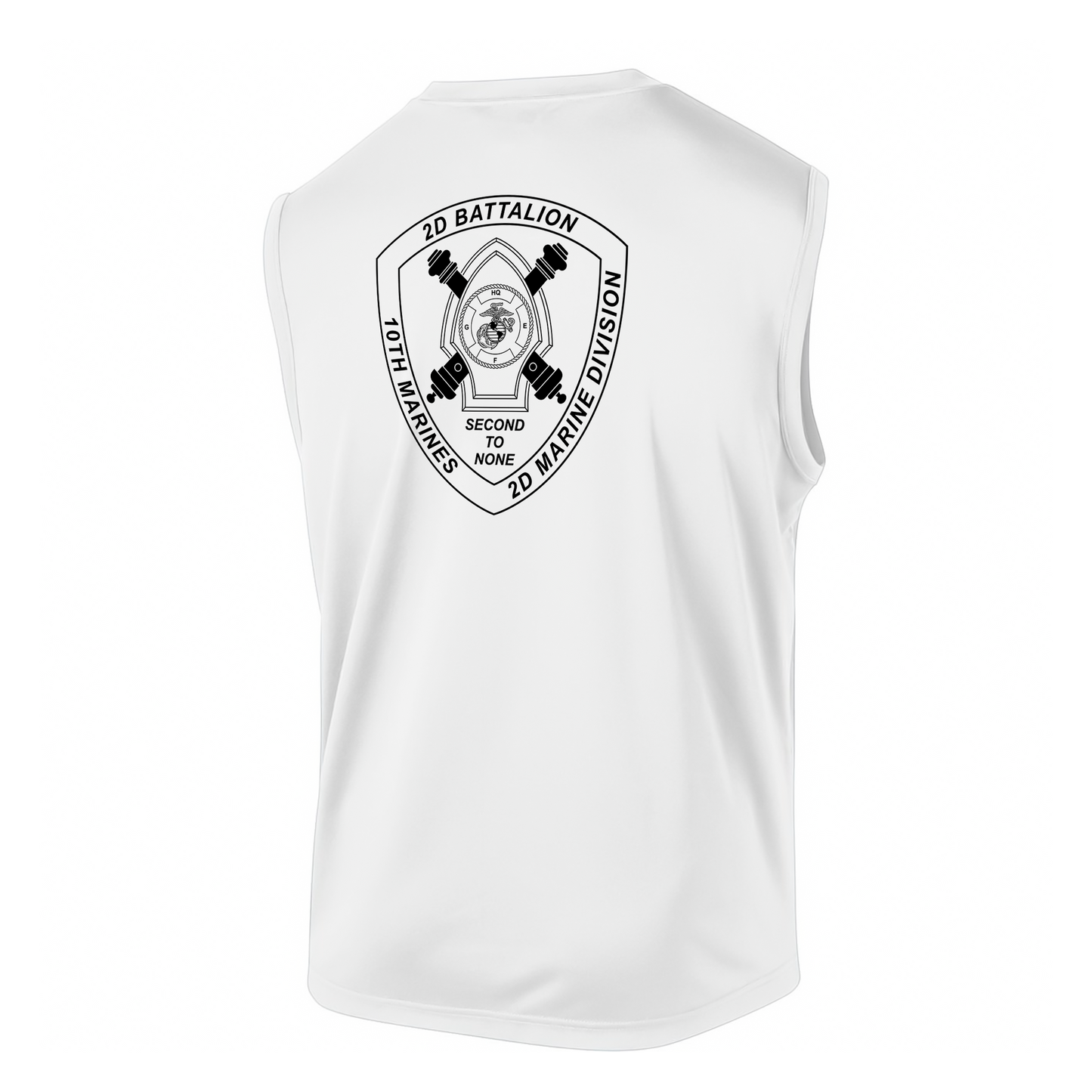 2nd Battalion 10th Marines Unit "Gunslinger" DRIFIT Sleeveless, Tank, Sleeveless Hoodie