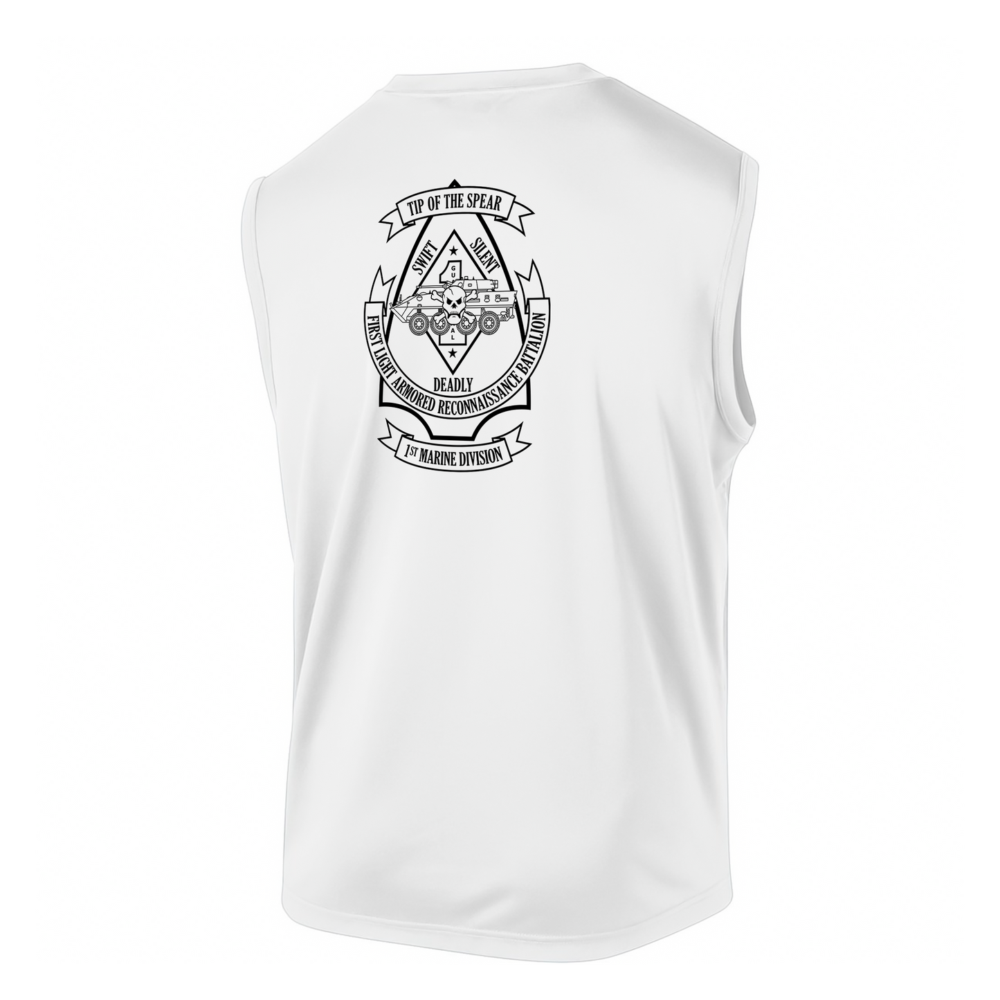 1st Light Armored Reconnaissance Battalion "Highlanders" DRIFIT Sleeveless, Tank, Sleeveless Hoodie