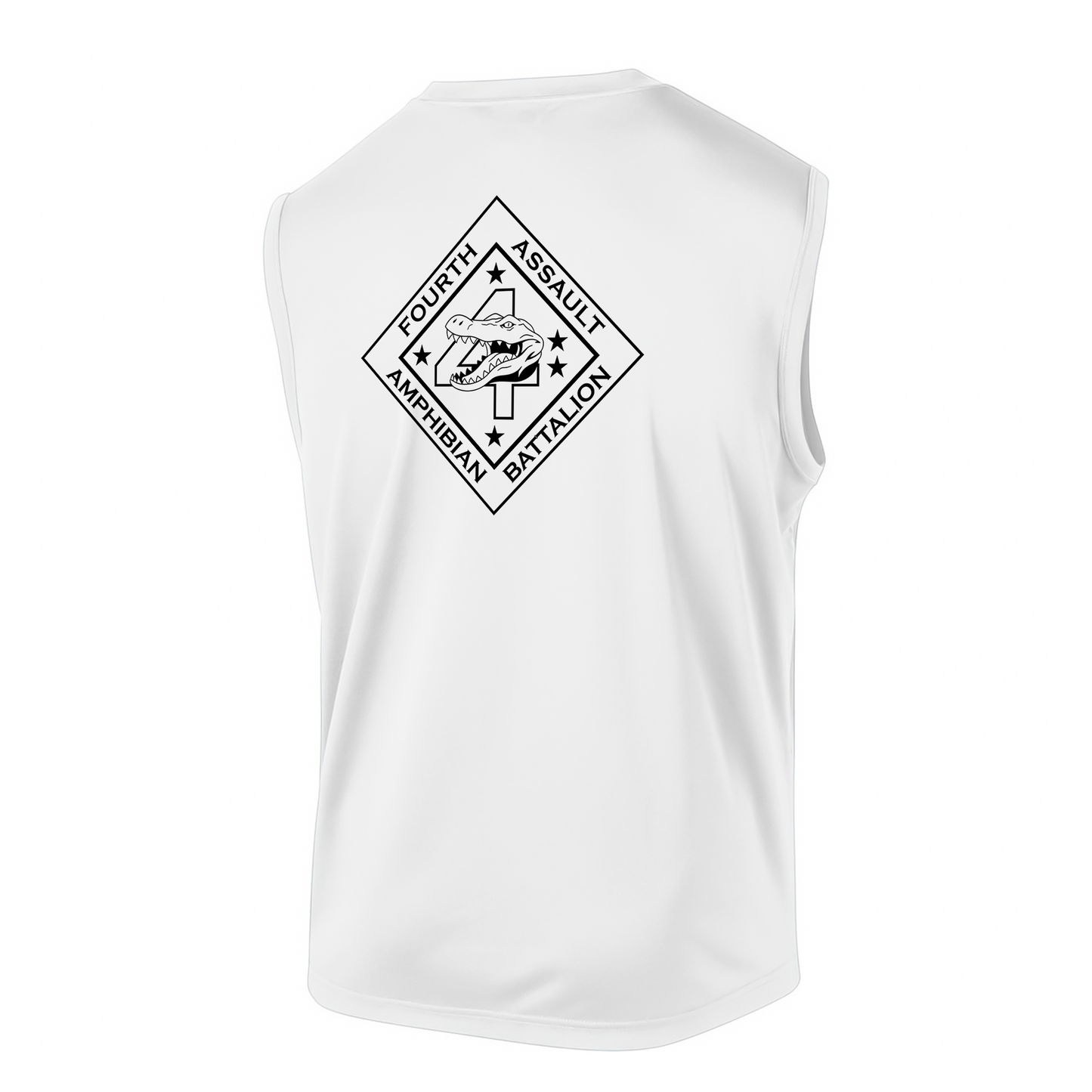 4th Assault Amphibian Battalion "4th Tracks" DRIFIT Sleeveless, Tank, Sleeveless Hoodie