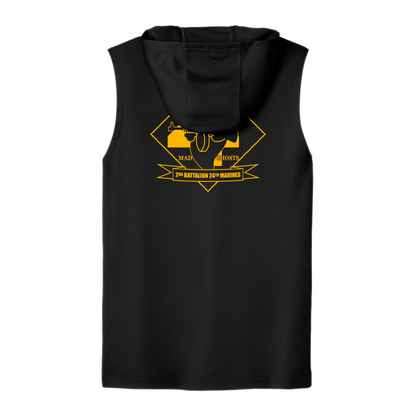 2nd Battalion 24th Marines ¨The Mad Ghosts¨#2 DRIFIT Sleeveless, Tank, Sleeveless Hoodie