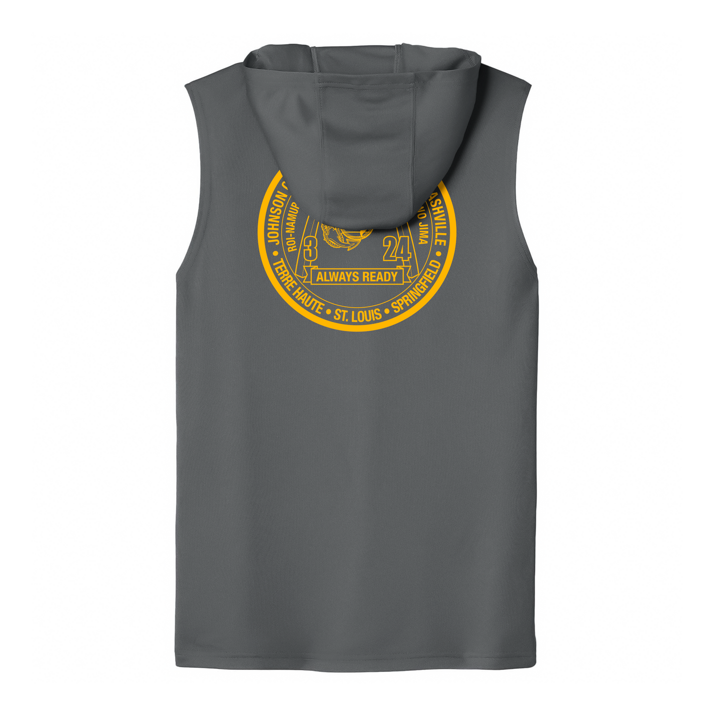 3rd Battalion 24rd Marines Unit  DRIFIT Sleeveless, Tank, Sleeveless Hoodie