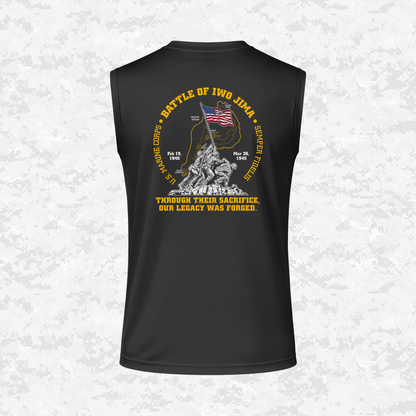 Iwo Jima | Forged Legacy | DRIFIT Sleeveless, Tank, Sleeveless Hoodie