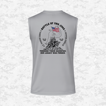 Iwo Jima | Forged Legacy | DRIFIT Sleeveless, Tank, Sleeveless Hoodie
