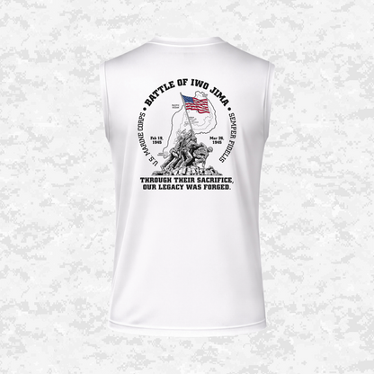 Iwo Jima | Forged Legacy | DRIFIT Sleeveless, Tank, Sleeveless Hoodie