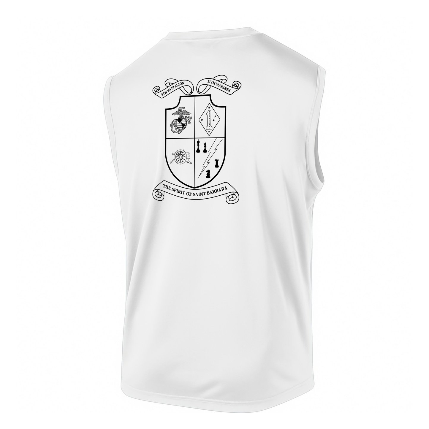 5th Battalion 11th Marines Unit "Steel Rain" #2 DRIFIT Sleeveless, Tank, Sleeveless Hoodie