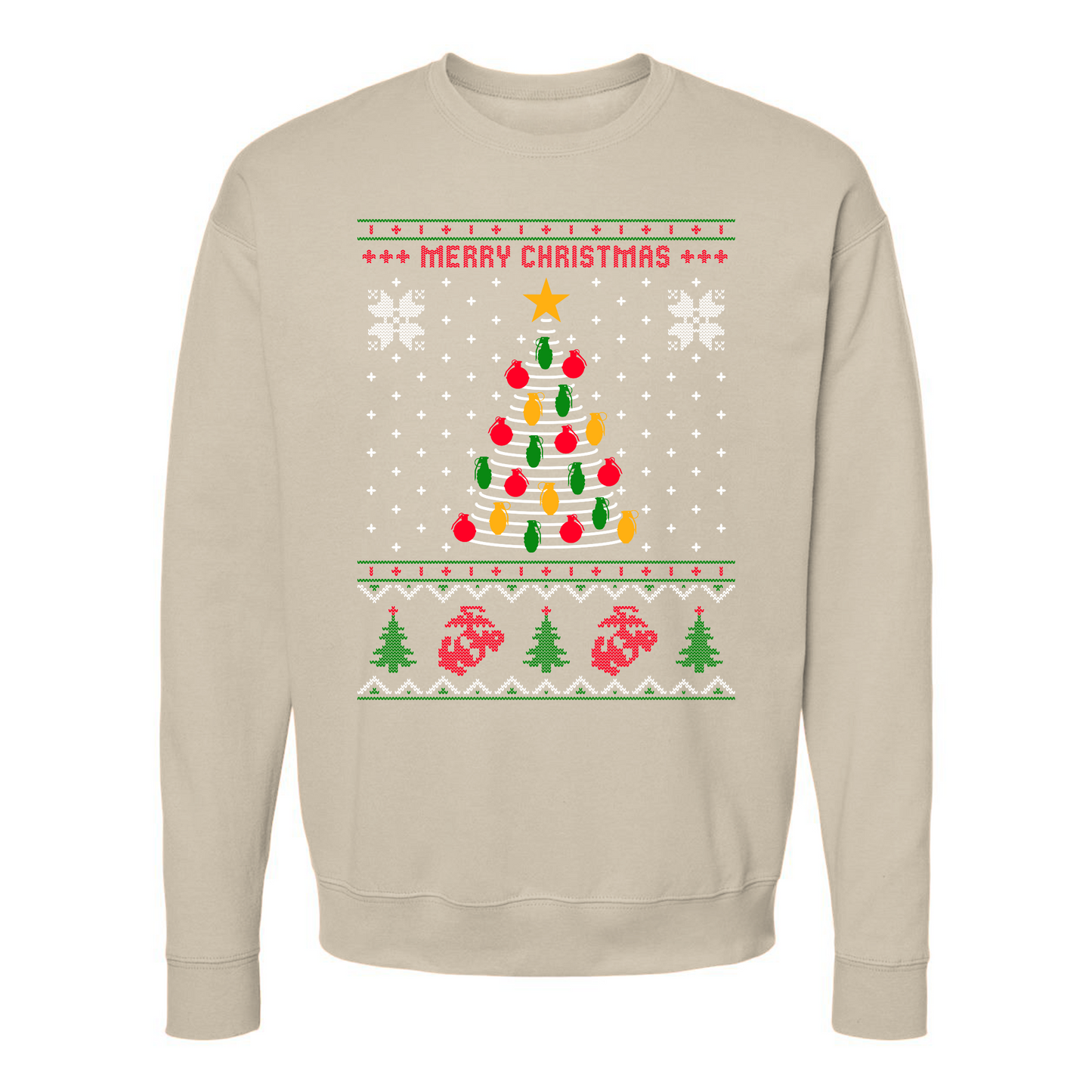 Merry Explosive Ugly Christmas Sweater