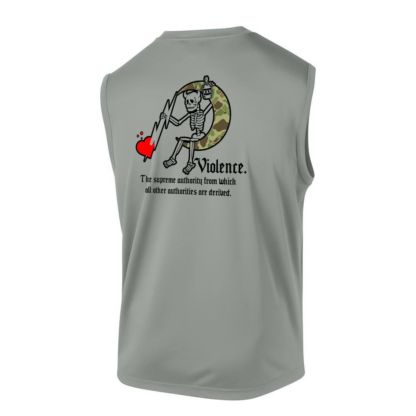 ANGLICO Violence, Dri-FIT Sleeveless, Tank, Sleeveless Hoodie