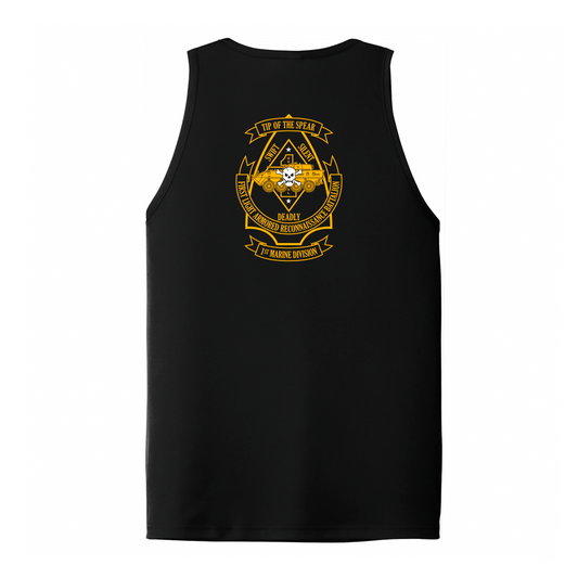1st Light Armored Reconnaissance Battalion "Highlanders" | DRIFIT Sleeveless, Tank, Sleeveless Hoodie