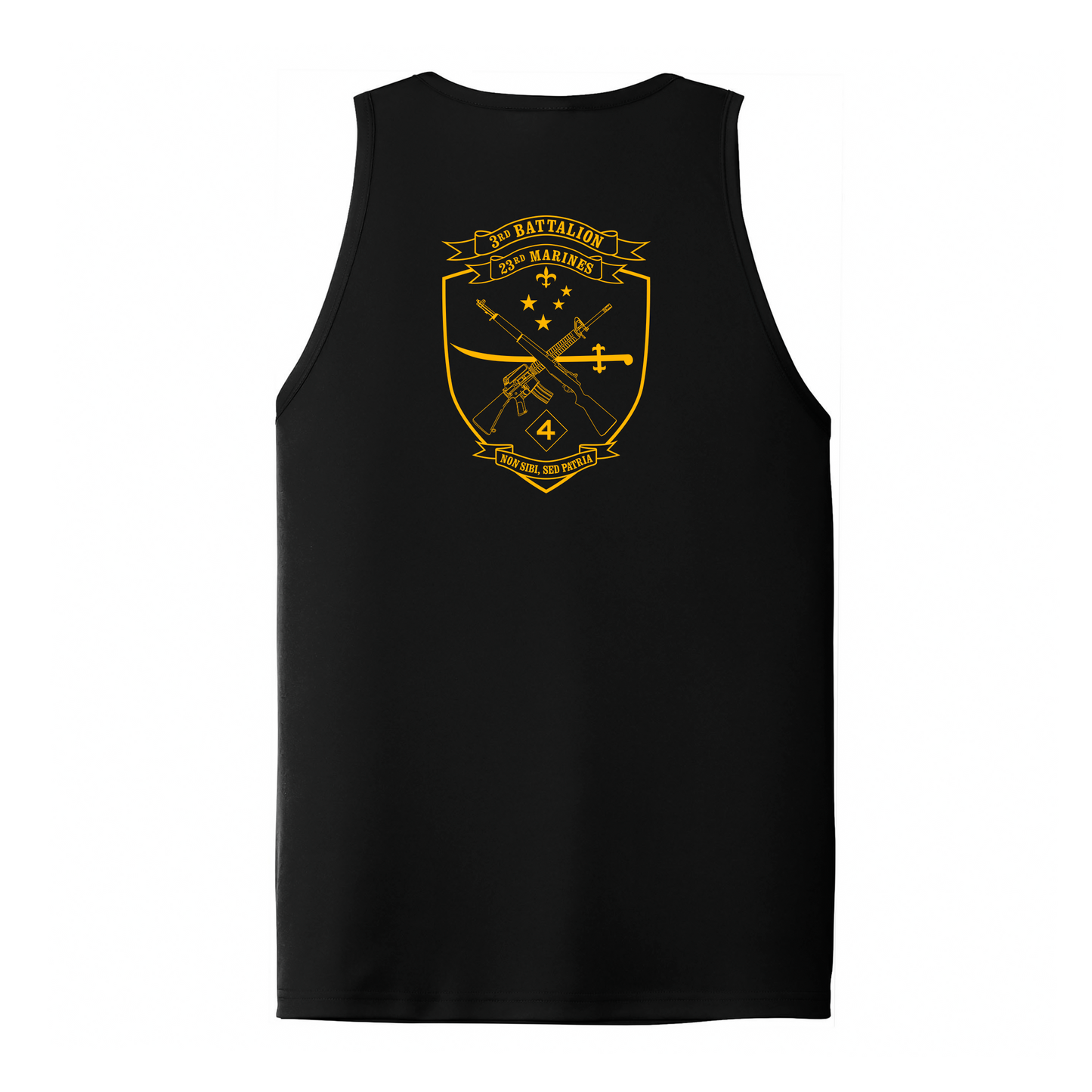 3rd Battalion 23rd Marines Unit "Lone Wolves" DRIFIT Sleeveless, Tank, Sleeveless Hoodie