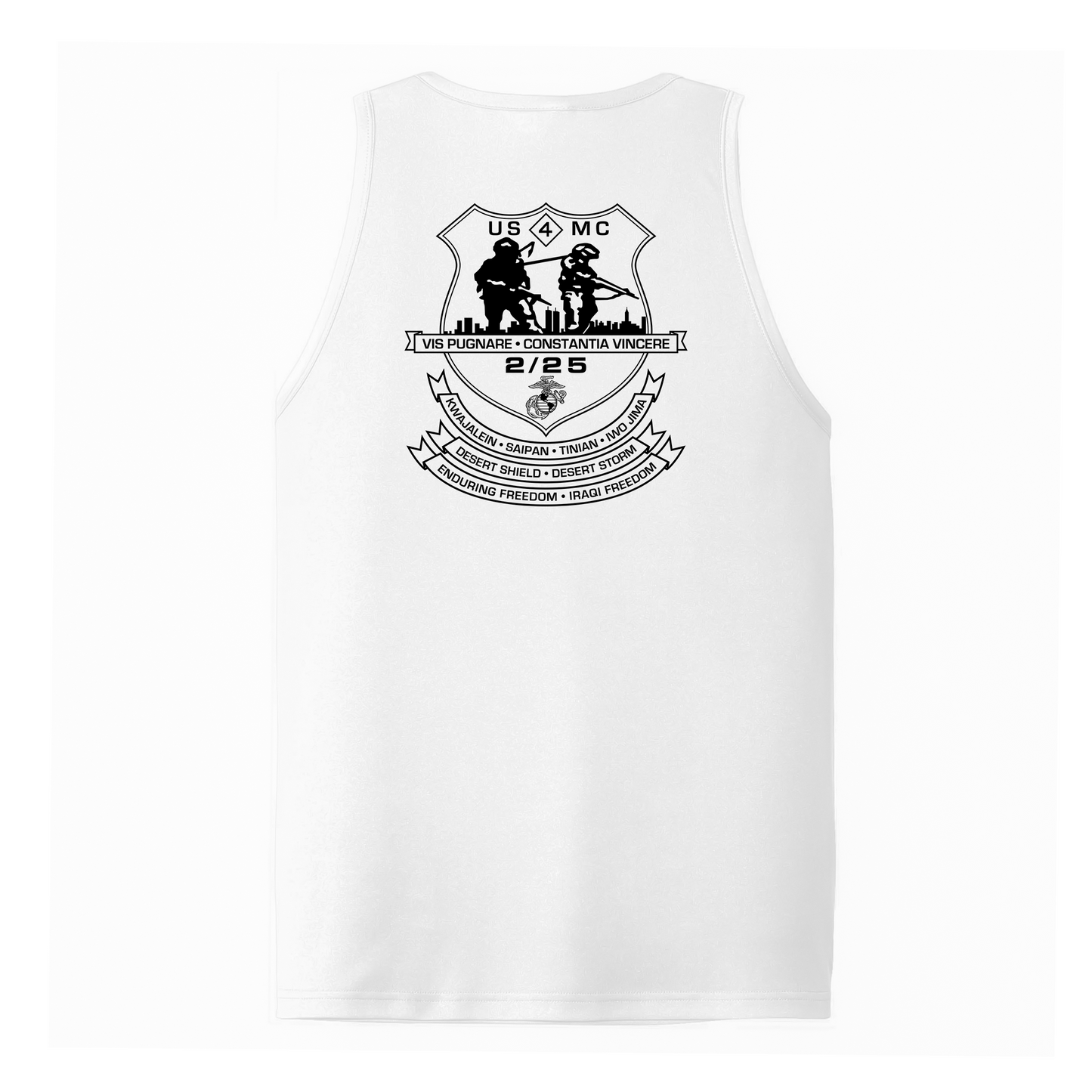 2nd Battalion 25th Marines Unit "Empire Battalion" DRIFIT Sleeveless, Tank, Sleeveless Hoodie