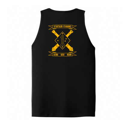 1st Battalion 11th Marines "Cobra" Dri-FIT Sleeveless, Tank, Sleeveless Hoodie