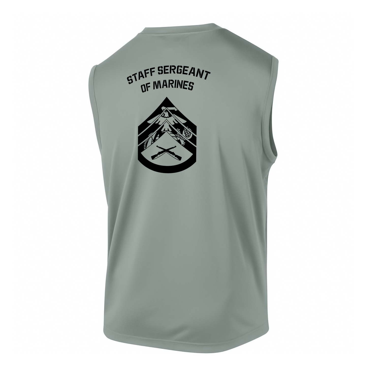 E6 Staff Sergeant of Marines DRIFIT Sleeveless, Tank, Sleeveless Hoodie #1