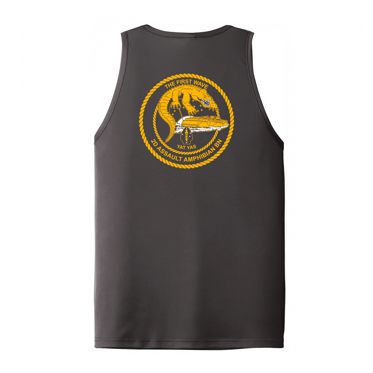 2nd Assault Amphibian Battalion "The First Wave" DRIFIT Sleeveless, Tank, Sleeveless Hoodie