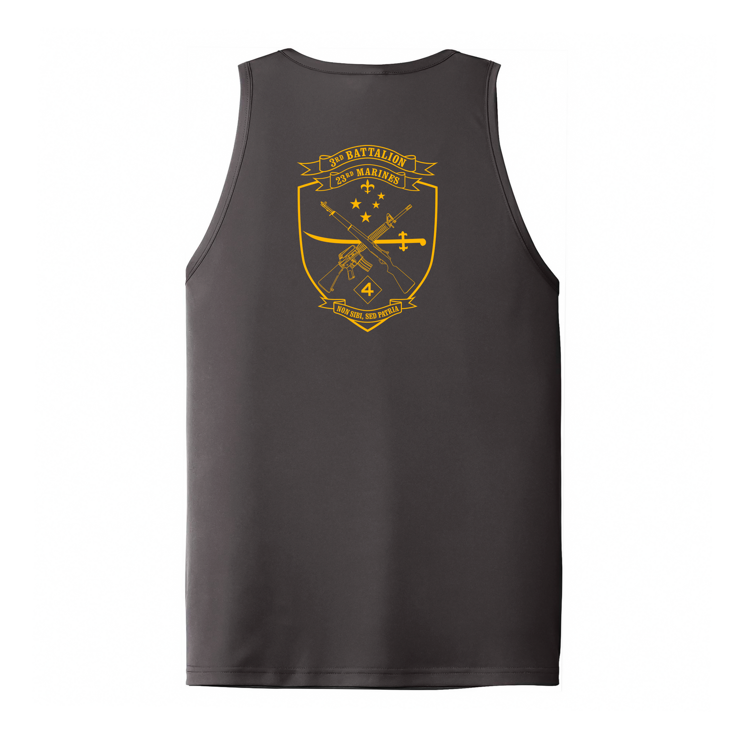 3rd Battalion 23rd Marines Unit "Lone Wolves" DRIFIT Sleeveless, Tank, Sleeveless Hoodie