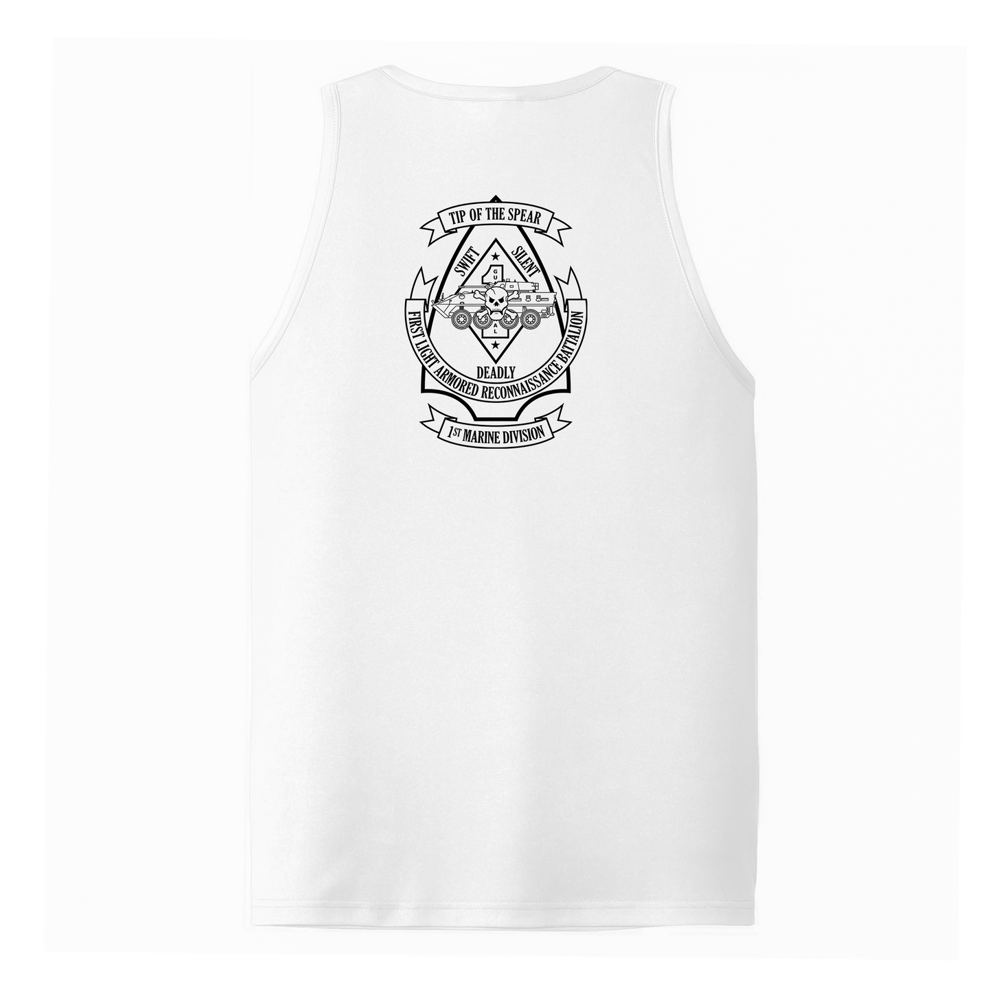 1st Light Armored Reconnaissance Battalion "Highlanders" DRIFIT Sleeveless, Tank, Sleeveless Hoodie