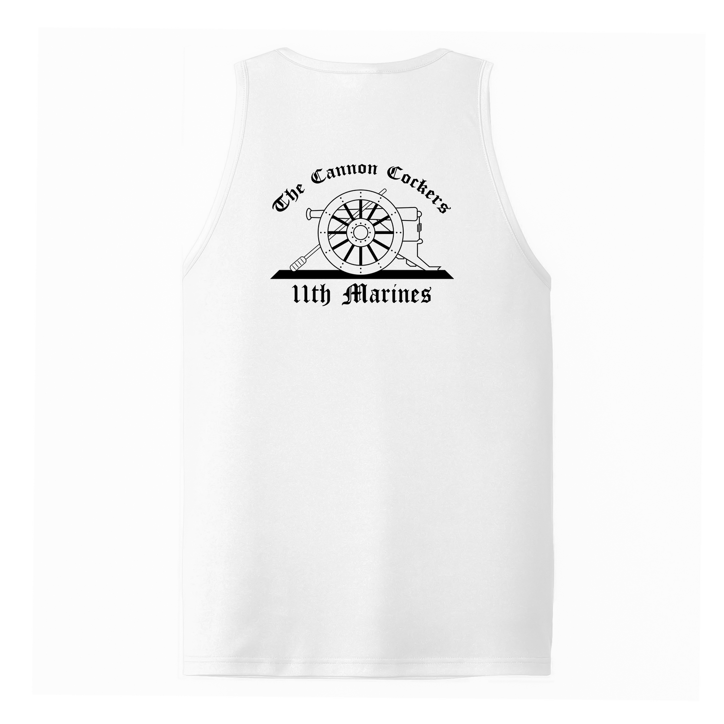 11th Marines Unit "The Cannon Cockers" DRIFIT Sleeveless, Tank, Sleeveless Hoodie