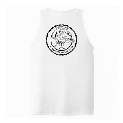 2nd Assault Amphibian Battalion "The First Wave" DRIFIT Sleeveless, Tank, Sleeveless Hoodie