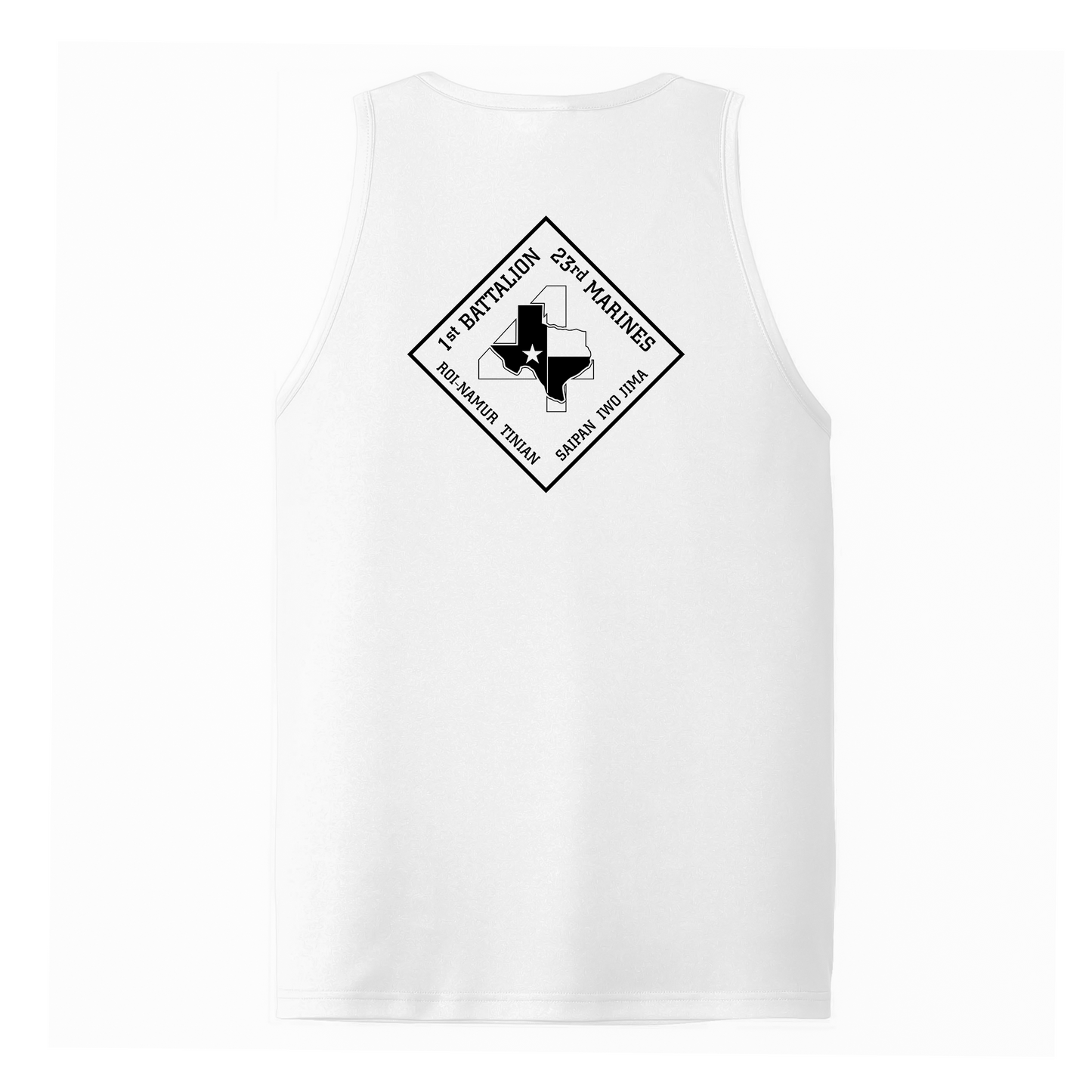 1st Battalion 23rd Marines Unit ¨Lone Star¨ DRIFIT Sleeveless, Tank, Sleeveless Hoodie