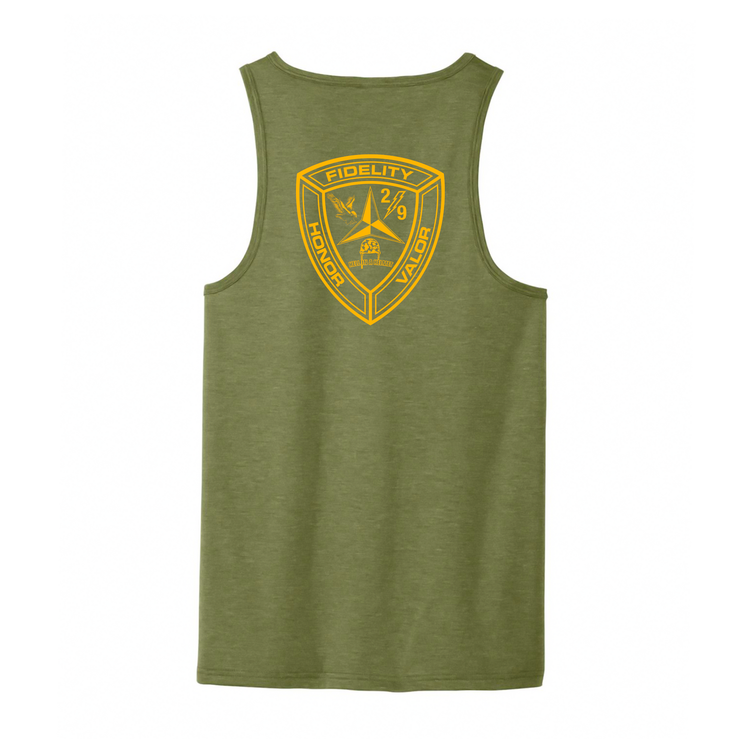 2nd Battalion 9th Marines Unit "Hell in a Helmet" DRIFIT Sleeveless, Tank, Sleeveless Hoodie