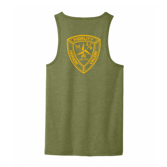 2nd Battalion 9th Marines Unit "Hell in a Helmet" DRIFIT Sleeveless, Tank, Sleeveless Hoodie