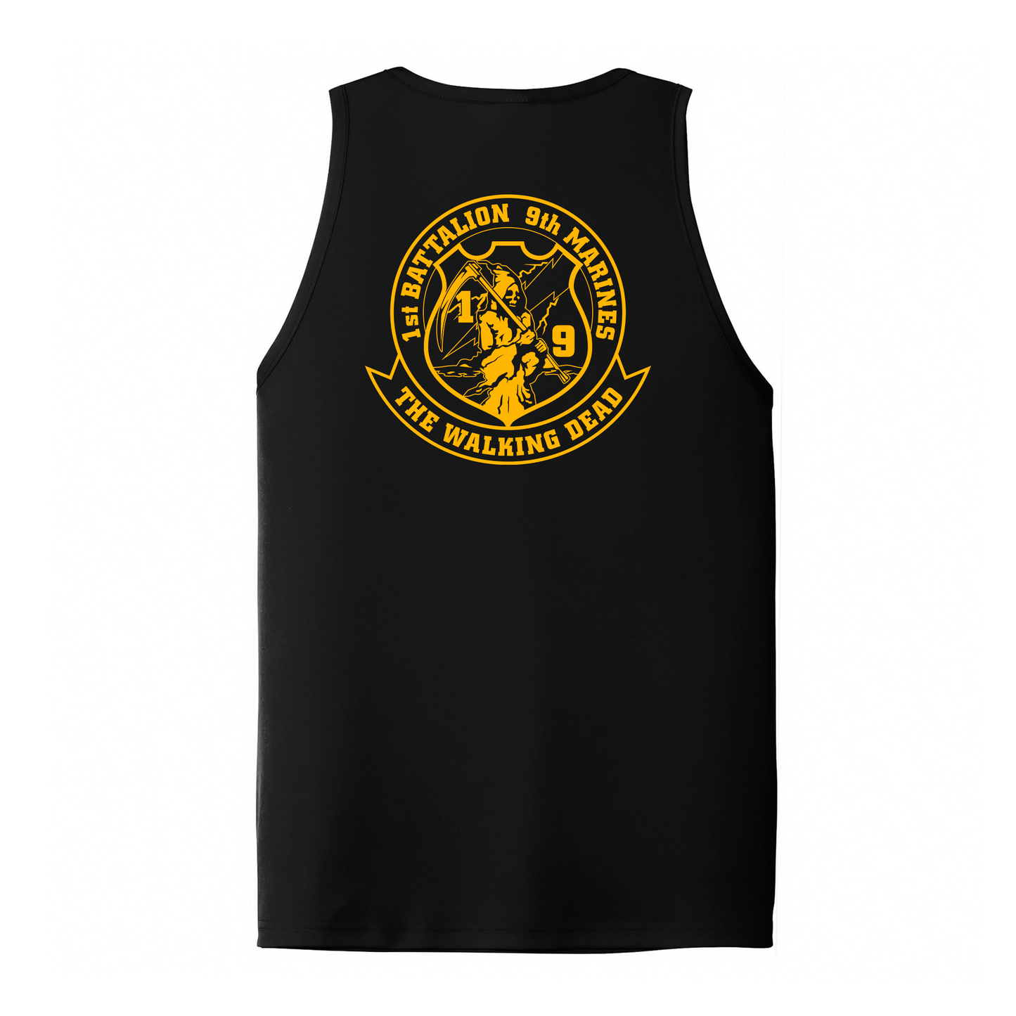 1st Battalion 9th Marines Unit "The Walking Dead" DRIFIT Sleeveless, Tank, Sleeveless Hoodie