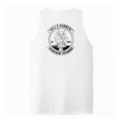 4th Battalion 12th Marines Unit ¨Hells Hammers¨ DRIFIT Sleeveless, Tank, Sleeveless Hoodie