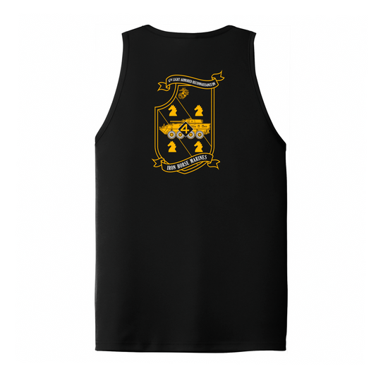 4th Light Armored Reconnaissance Battalion "Iron Horse Marines " | DRIFIT Sleeveless, Tank, Sleeveless Hoodie