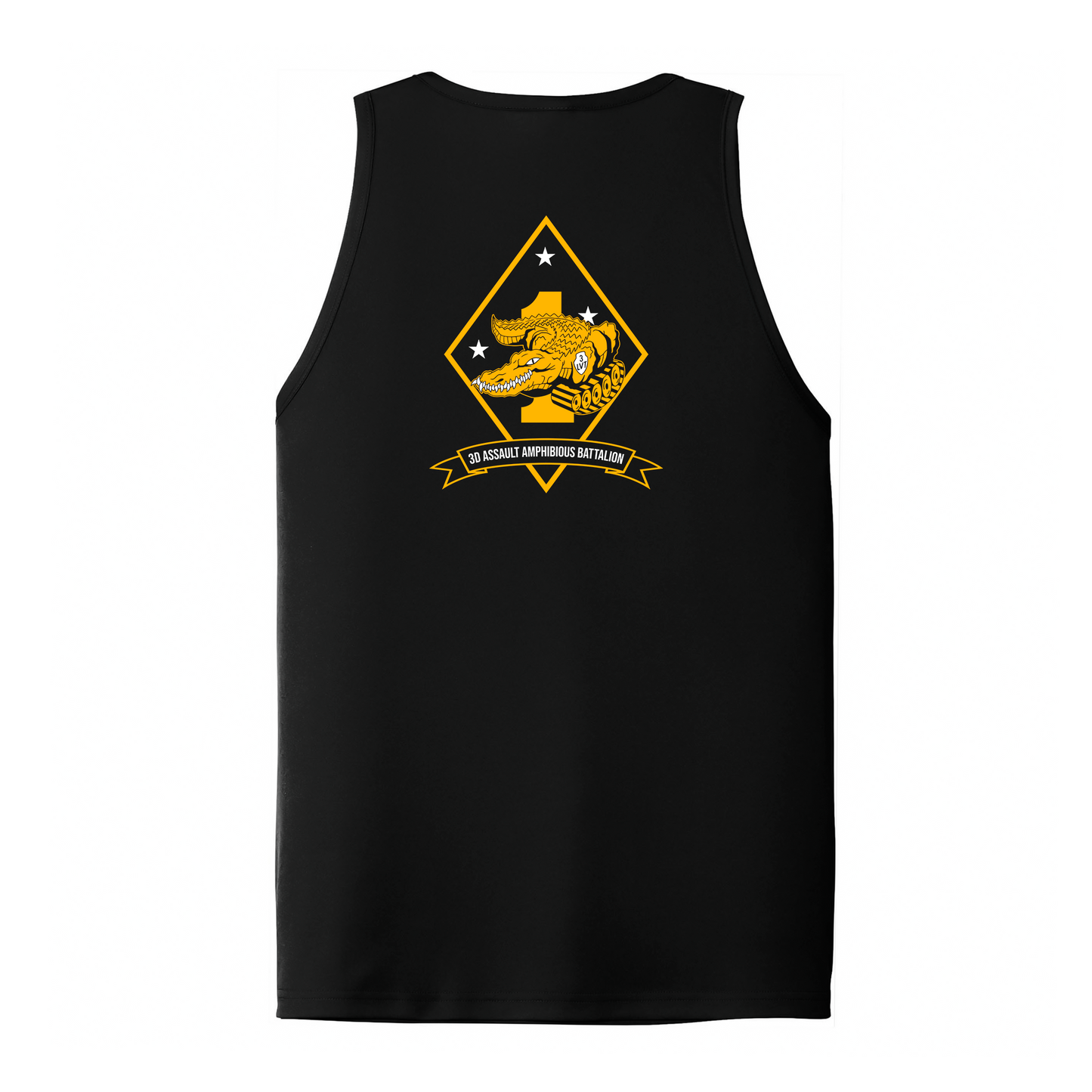 3rd Assault Amphibian Battalion "3rd Tracks" DRIFIT Sleeveless, Tank, Sleeveless Hoodie