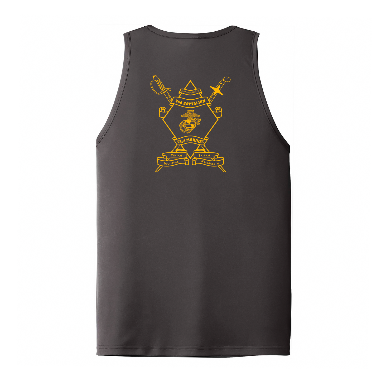 2nd Battalion 23rd Marines Unit "Prepared and Professional" #2 DRIFIT Sleeveless, Tank, Sleeveless Hoodie