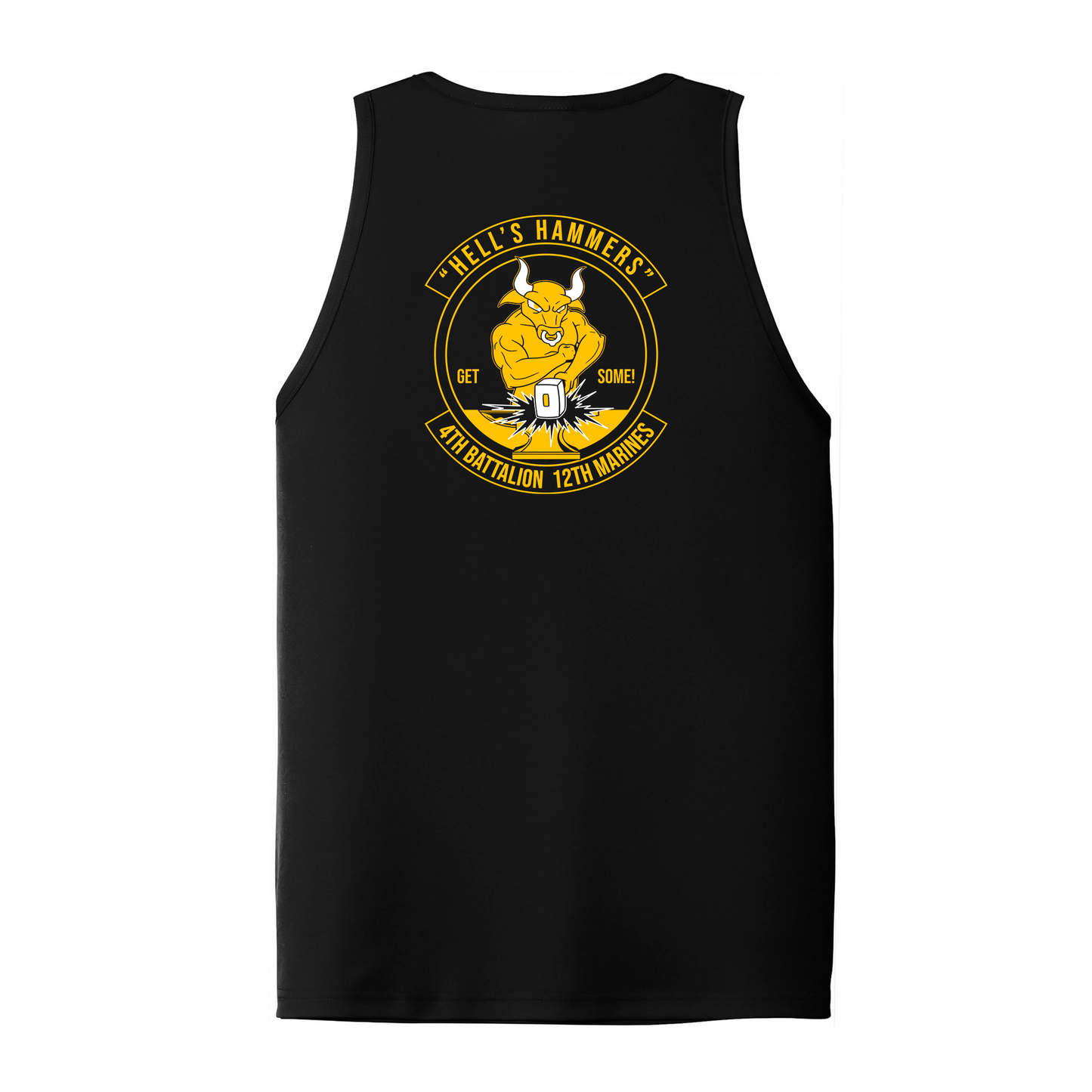 4th Battalion 12th Marines Unit ¨Hells Hammers¨ DRIFIT Sleeveless, Tank, Sleeveless Hoodie