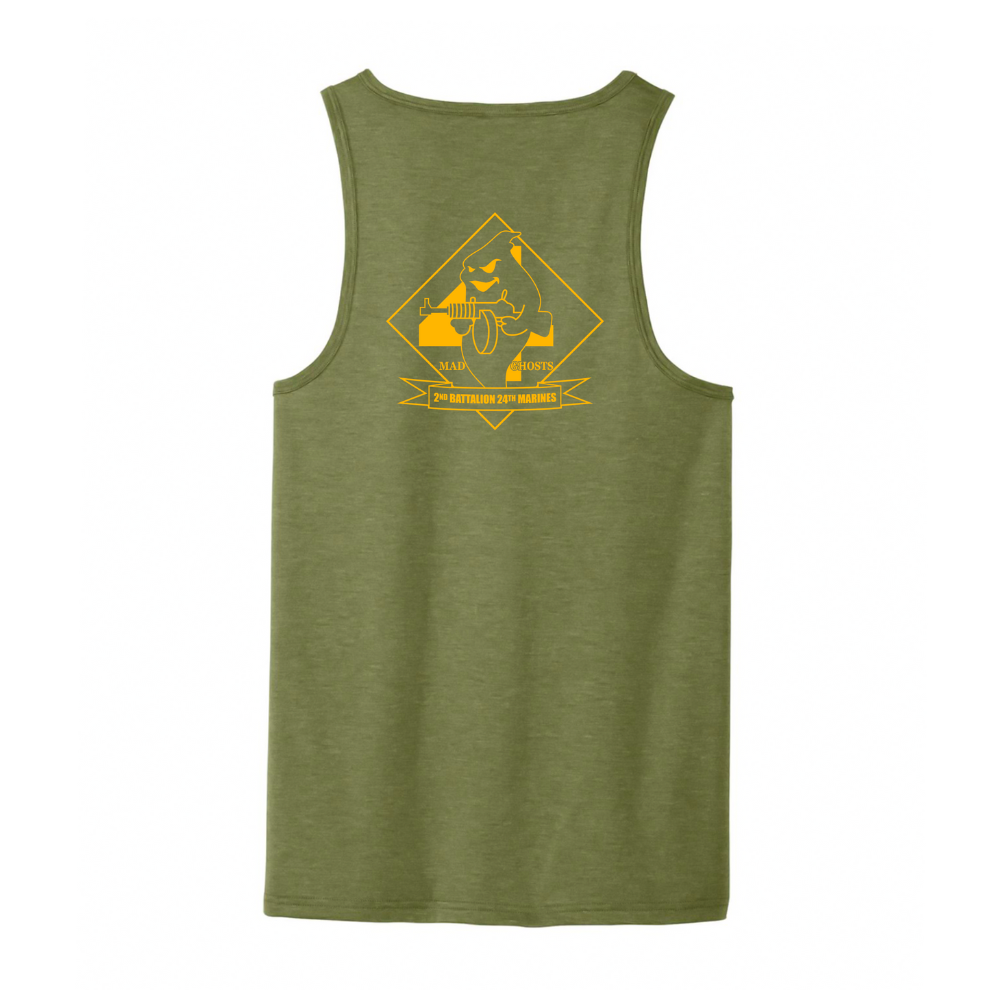 2nd Battalion 24th Marines ¨The Mad Ghosts¨#2 DRIFIT Sleeveless, Tank, Sleeveless Hoodie