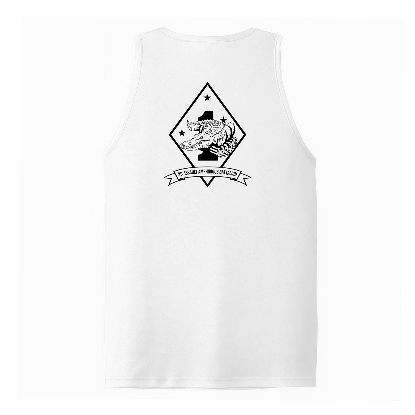 3rd Assault Amphibian Battalion "3rd Tracks" DRIFIT Sleeveless, Tank, Sleeveless Hoodie