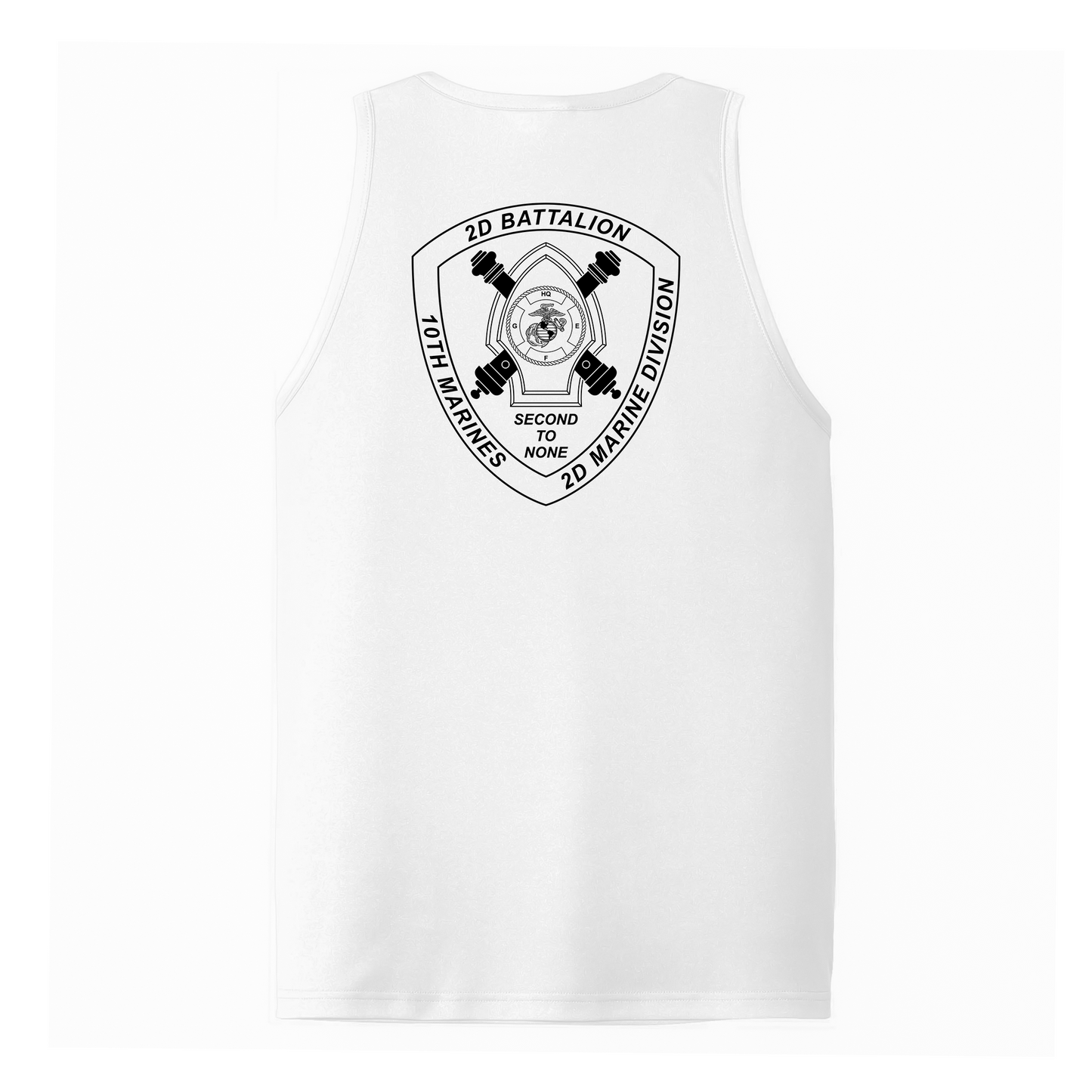 2nd Battalion 10th Marines Unit "Gunslinger" DRIFIT Sleeveless, Tank, Sleeveless Hoodie