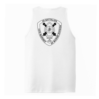 2nd Battalion 10th Marines Unit "Gunslinger" DRIFIT Sleeveless, Tank, Sleeveless Hoodie