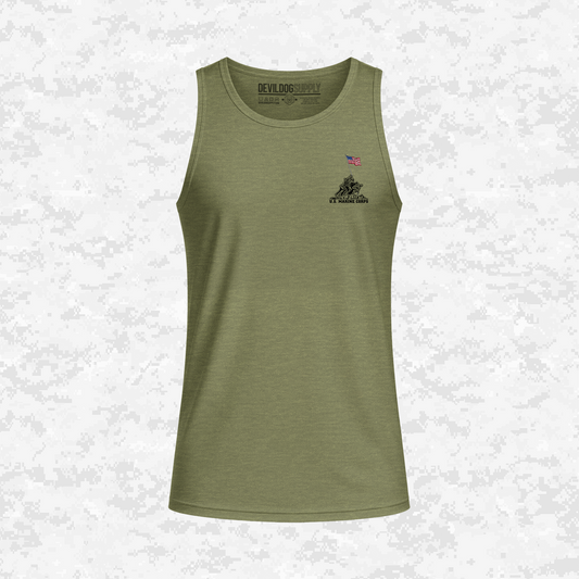 Iwo Jima | Forged Legacy | DRIFIT Sleeveless, Tank, Sleeveless Hoodie