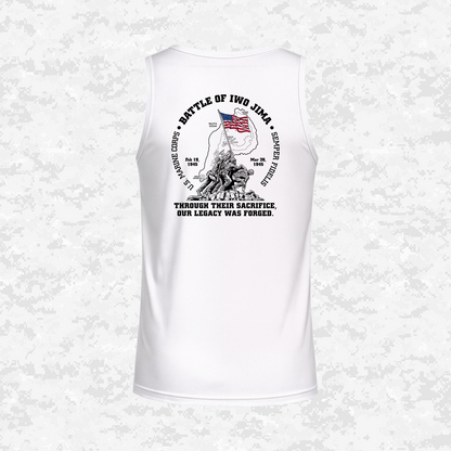 Iwo Jima | Forged Legacy | DRIFIT Sleeveless, Tank, Sleeveless Hoodie