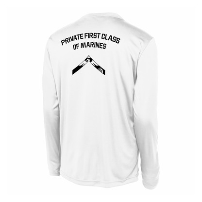E2 Private First Class of Marines DRIFIT Long sleeve, Hoodie #1