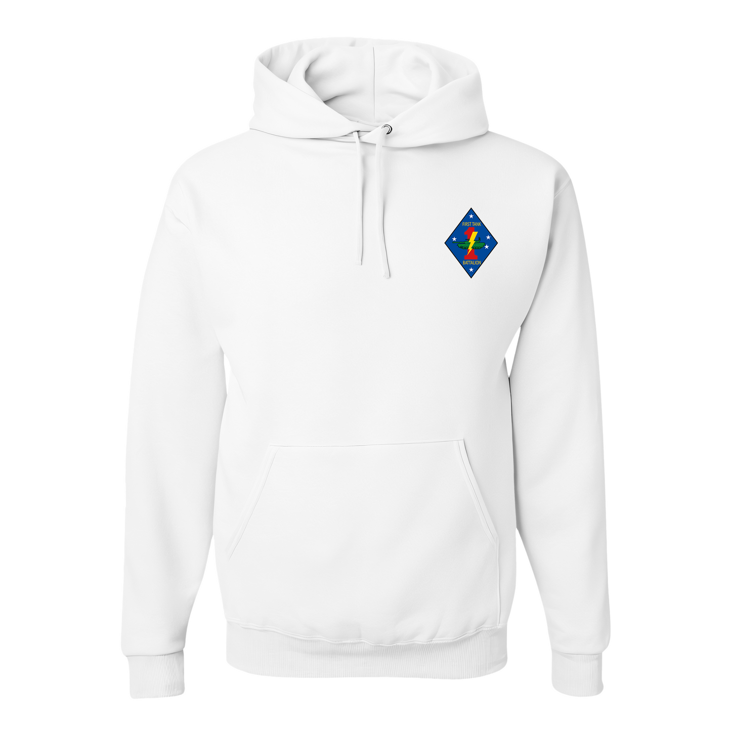 1st Tank Battalion Unit "1st tanks", USMC Hoodie