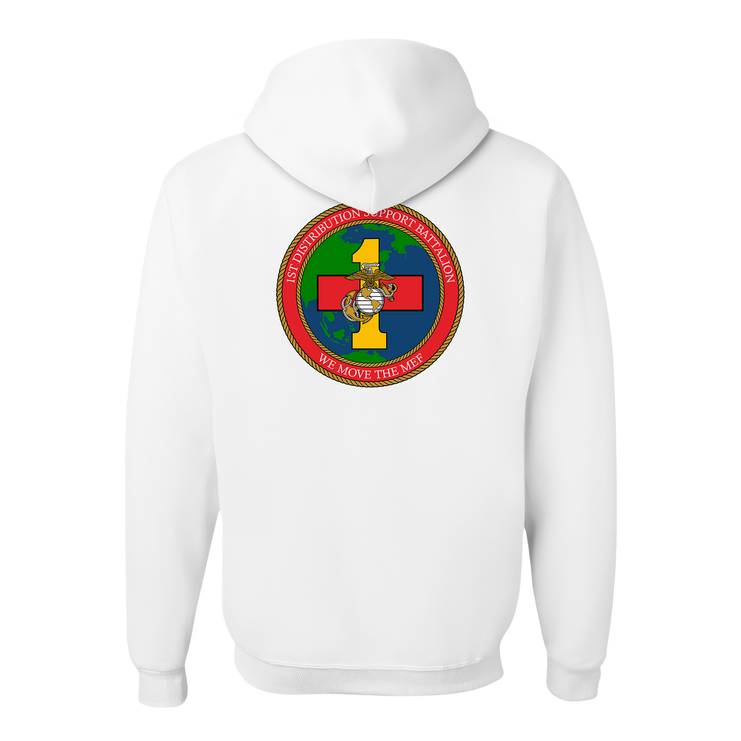 1st Distribution Support Battalion "We Move The MEF", "1st DSB", Hoodie