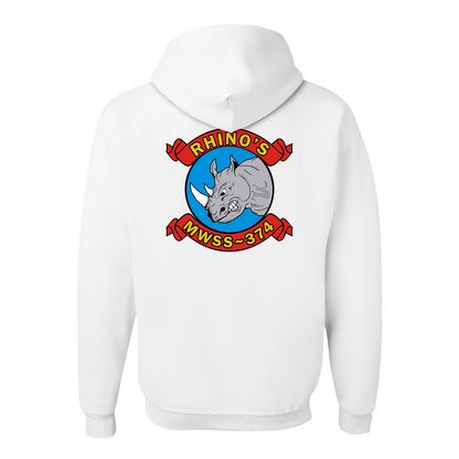 MWSS-374 "RHINO'S", Marine Wing Support Squadron-374, Hoodie