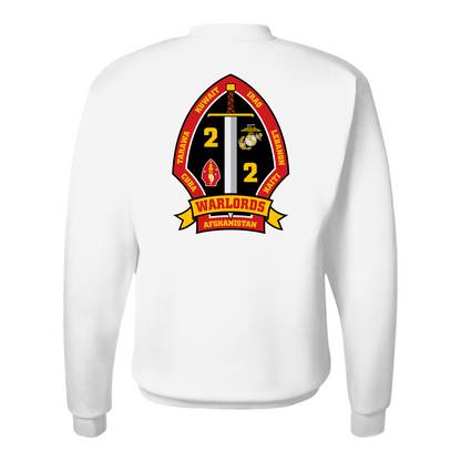2nd Battalion 2nd Marines Unit "Warlords" Sweatshirt #1