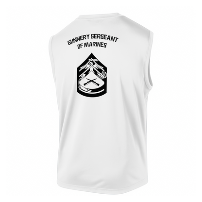 E7 Gunnery Sergeant of Marines DRIFIT Sleeveless, Tank, Sleeveless Hoodie #1