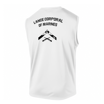 E3 Lance Corporal of Marines DRIFIT Sleeveless, Tank, Sleeveless Hoodie #1