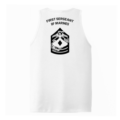 E8 First Sergeant of Marines DRIFIT Sleeveless, Tank, Sleeveless Hoodie #1
