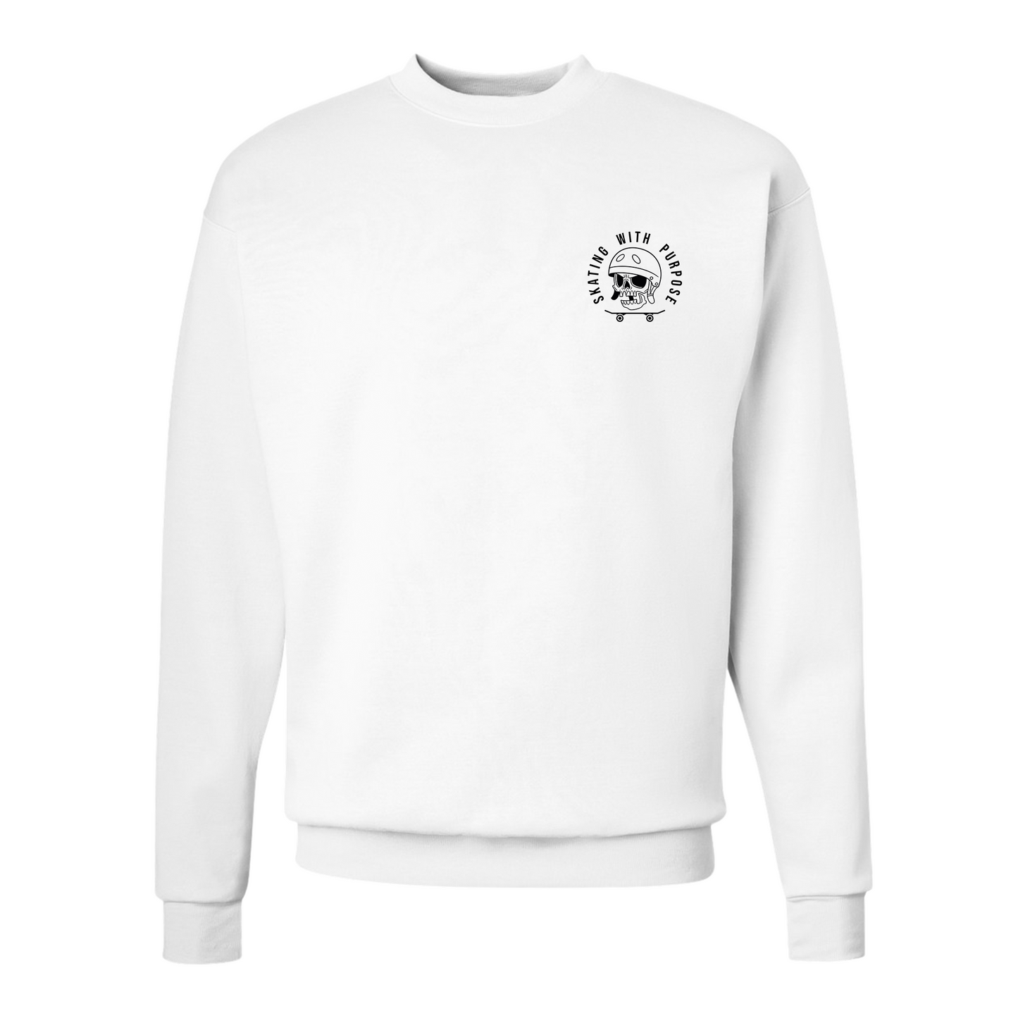 Skating With Purpose - Marine in Skate (marpat desert) Sweatshirt