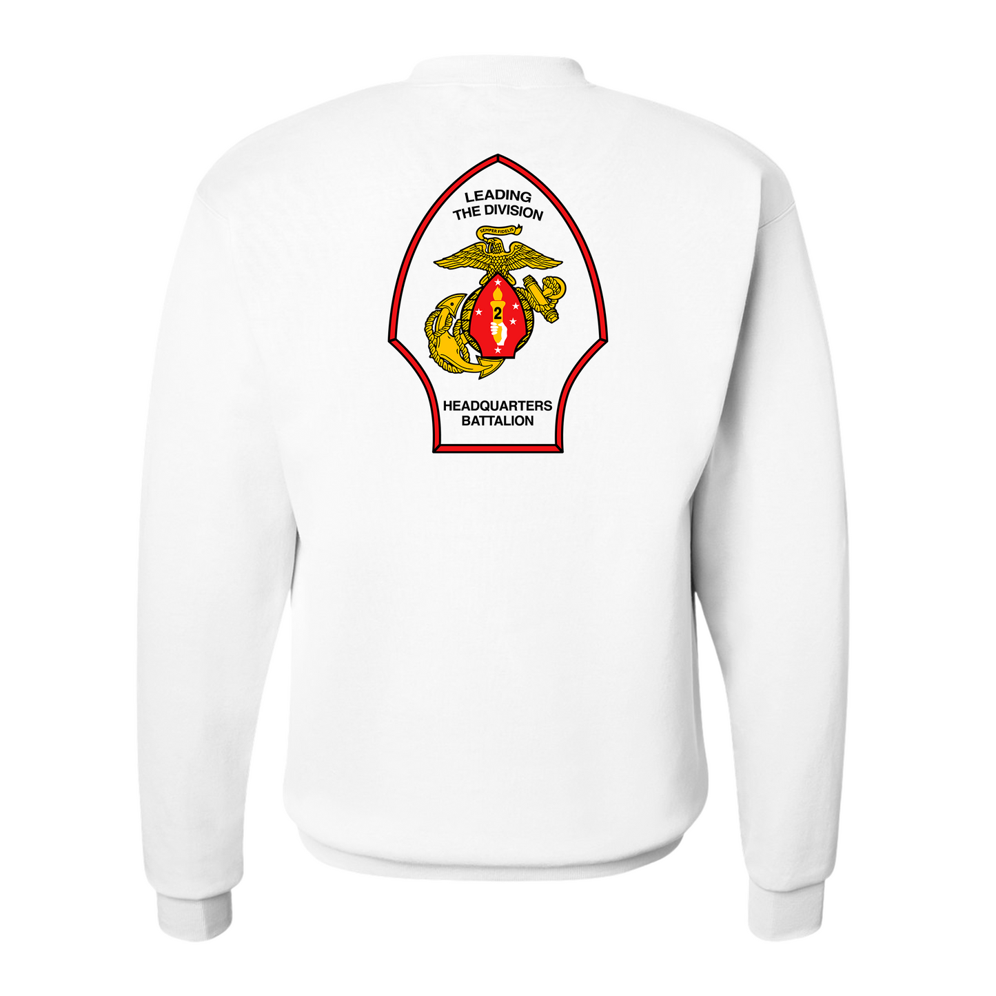 Headquarters Battalion 2nd Marine Division Unit ¨ The Silent Second¨ Sweatshirts