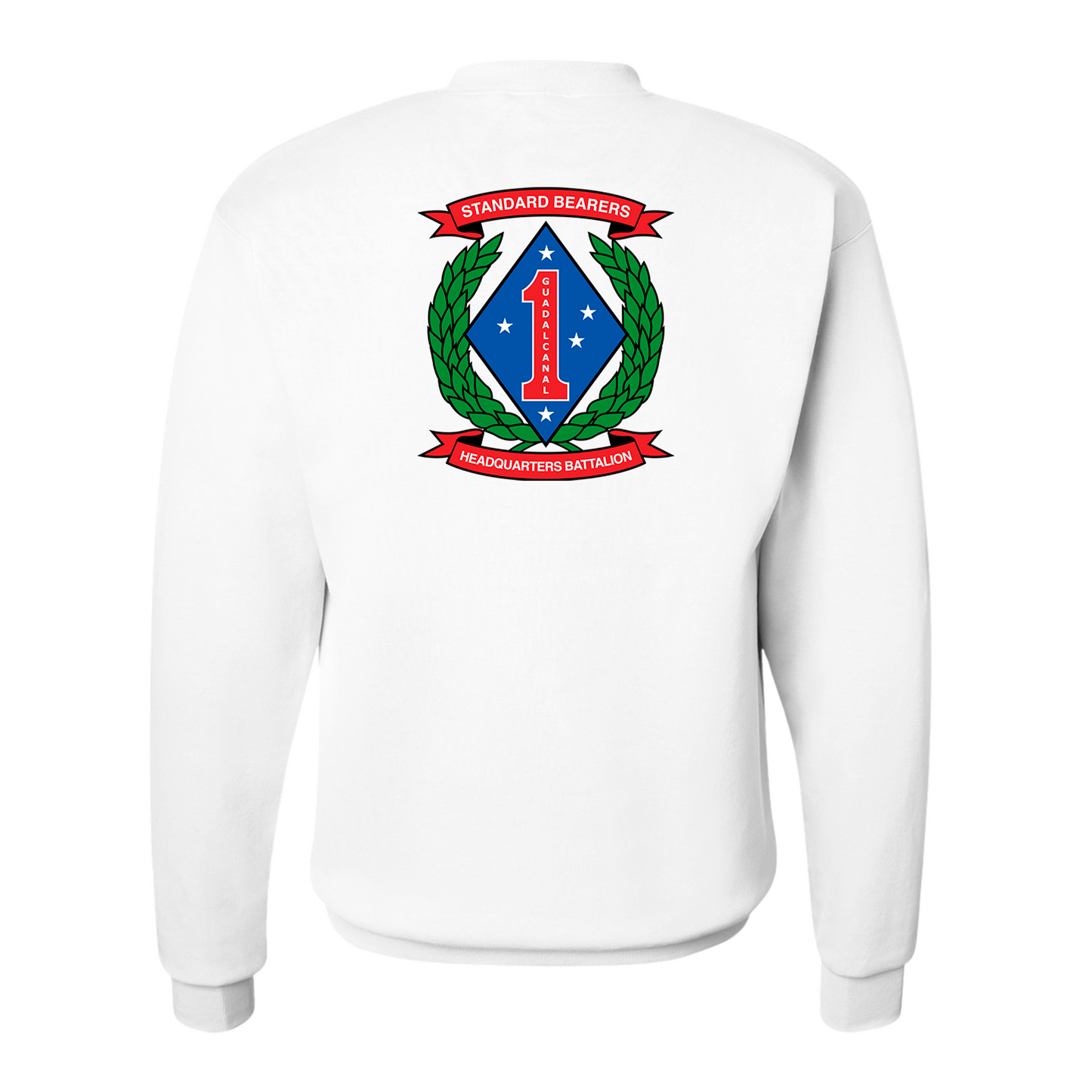 Headquarters Battalion 1st Marine Division Unit ¨Standard Bearers¨ Sweatshirts