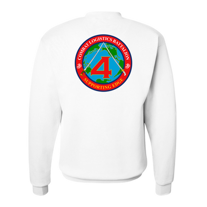 Combat Logistics Battalion 4 Unit ¨The Supporting Edge¨ Sweatshirts