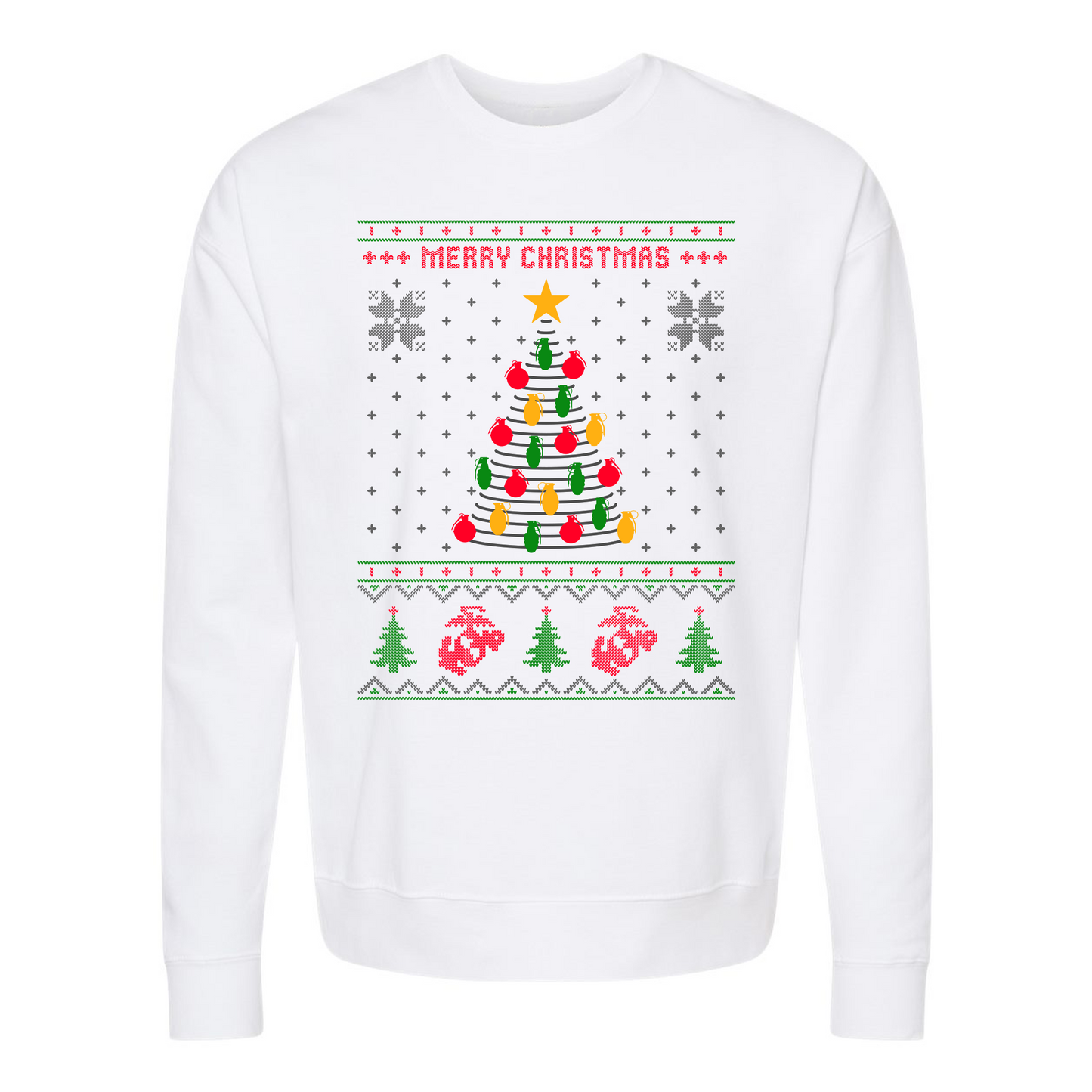 Merry Explosive Ugly Christmas Sweater