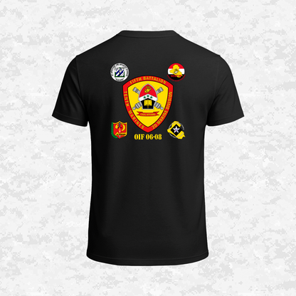 OIF 06-08 | Operation Iraqi Freedom 06-08 | 5th Battalion 10th Marines 2nd Marine Division | T-shirt